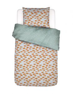 ESSENZA & CO Sofishticated True blue Dekbedovertrekset 140 x 220 cm