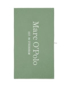 Marc O'Polo Statement Beach sage green Badhanddoek 100 x 180 cm