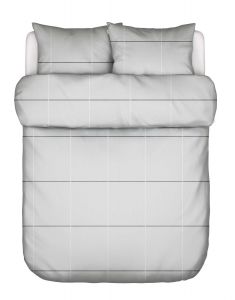 Marc O'Polo Suvie Grey mist Dekbedovertrek 2p set 240x200/220 + 2 slopen