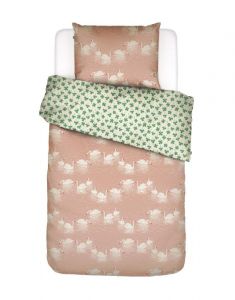 ESSENZA & CO Swan lake Misty rose Dekbedovertrekset 140 x 220 cm
