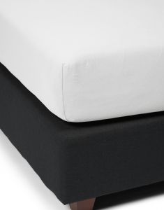 ESSENZA The Perfect Organic Jersey Wit Topper 180-200 x 200-220 cm