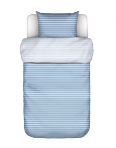 Marc O'Polo Thyra Denim blue Dekbedovertrekset 140 x 220 cm