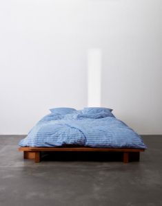 Marc O'Polo Thyra Denim blue Dekbedovertrekset 260 x 220 cm