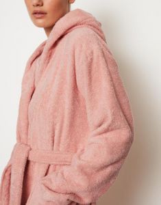 Marc O'Polo Timeless Women Rose Powder Badjas L