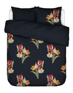 Essenza Tosca Antraciet Dekbedovertrek 1p set 200x200/220 + 2 slopen