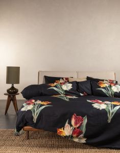 Essenza Tosca Antraciet Kussensloop 60 x 70 cm