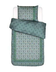 ESSENZA Valeria Subtle green Dekbedovertrekset 140 x 220 cm