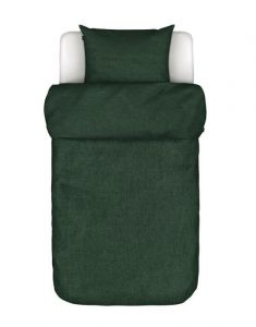 Marc O'Polo Valka Deep green Dekbedovertrekset 140 x 220 cm