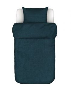 Marc O'Polo Valka Indigo blauw Dekbedovertrekset 140 x 220 cm