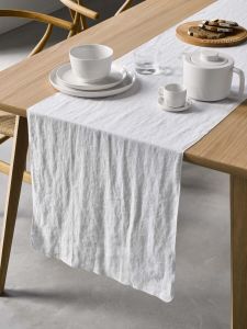 Marc O'Polo Valka Wit Tafelloper 50 x 250 cm