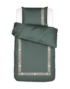 ESSENZA Veroniq Balsam green Dekbedovertrekset 140 x 220 cm