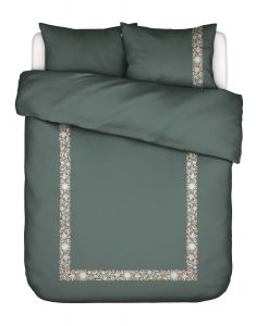 ESSENZA Veroniq Balsam green Dekbedovertrekset 240 x 220 cm