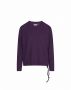 ESSENZA Daphni Melange Top lange mouw Purple grape