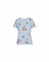 ESSENZA Ellen Annebella Top korte mouw Zen blue