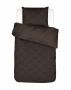 ESSENZA Felipa Dekbedovertrek Darkest brown