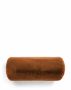 ESSENZA Furry Leather Brown Nackenrolle 22 x 50 cm
