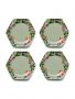 ESSENZA Gallery Stone green Kuchentellerset 4-Teilig 17 cm