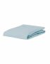 ESSENZA Premium Percale Blau Spannbettlaken 90 x 190 cm