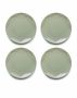 ESSENZA Sculpture Stone green Tellerset 4-Teilig 27 cm