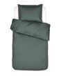 Essenza Aziza Balsam green Dekbedovertrek 1p set 140x200/220 + 1 sloop