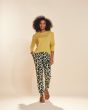Essenza Denna Uni Comforting yellow Top lange mouw M