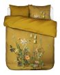 ESSENZA Ficaria Flower ochre Dekbedovertrekset 240 x 220 cm