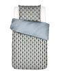 ESSENZA Ilori Pearl grey Dekbedovertrekset 140 x 220 cm