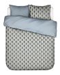 ESSENZA Ilori Pearl grey Dekbedovertrekset 240 x 220 cm