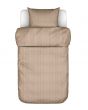 Marc O'Polo Janne Dark coral Dekbedovertrekset 140 x 220 cm