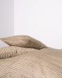 Marc O'Polo Janne Dark coral Dekbedovertrekset 140 x 220 cm