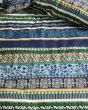 ESSENZA Lita Surf green Dekbedovertrekset 200 x 220 cm
