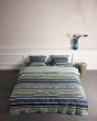 ESSENZA Lita Surf green Dekbedovertrekset 200 x 220 cm