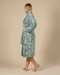 ESSENZA Maribel Surf green Badjas M