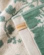 ESSENZA Maribel Surf green Gastendoek 30 x 50 cm