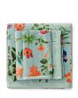 ESSENZA Marigold Surf green Handdoek 70 x 140 cm