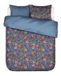 ESSENZA Roselina Ultra marine blue Dekbedovertrekset 240 x 220 cm