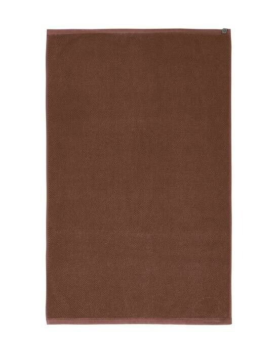 ESSENZA Connect Organic Uni Leather brown Badmat 60 x 100 cm
