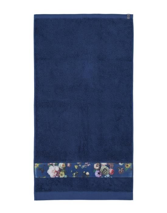 Ordelijk moordenaar Ambacht ESSENZA Fleur Handdoek Blauw 60 x 110 cm