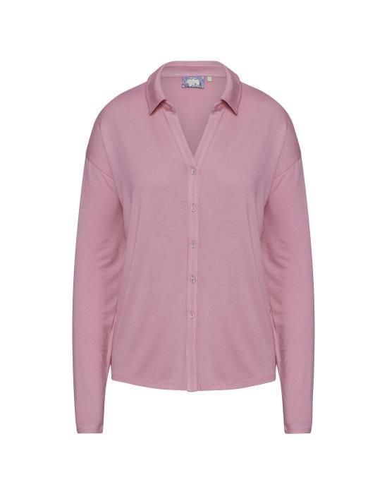 ESSENZA Kae Uni Flowering pink Top lange mouw XS