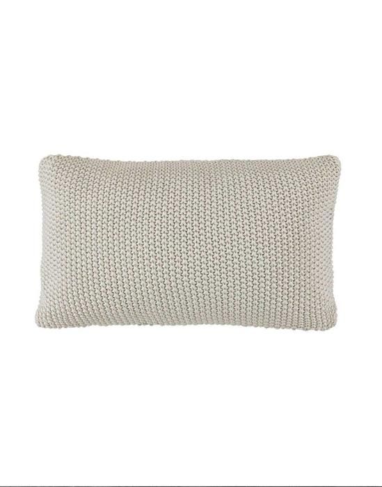 Marc O'Polo Nordic knit Oatmeal Sierkussen 30 x 60 cm