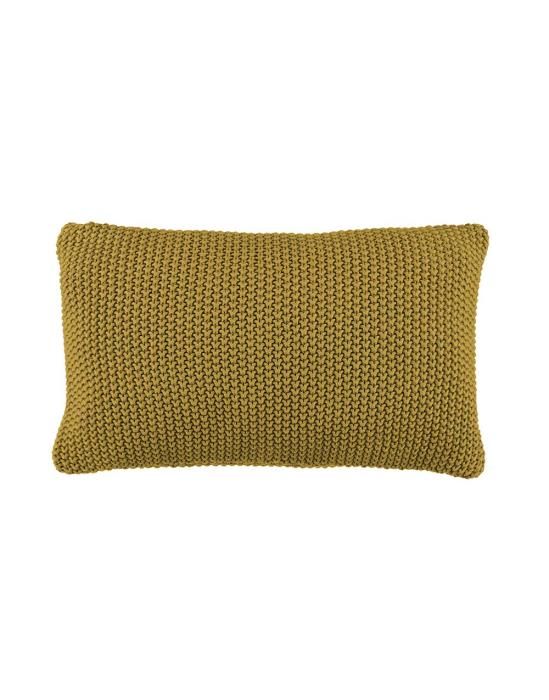 Marc O'Polo Nordic knit Oil yellow Sierkussen 30 x 60 cm
