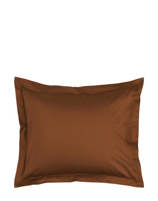 ESSENZA Satin Leather brown Kussensloop 60 x 70 cm
