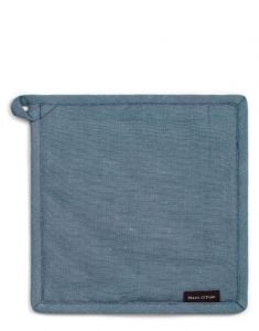 Marc O'Polo Akalla Smoke Blue Topflappen 22 x 22 cm