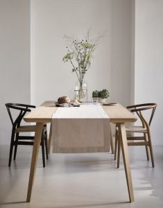 Marc O'Polo Akalla Oatmeal Tischläufer 50 x 250 cm