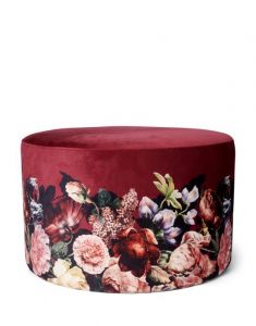 ESSENZA Anneclaire Cherry Samthocker 40 x 40 x 43 cm