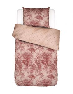 ESSENZA Aurelie Darling pink Dekbedovertrekset 140 x 220 cm