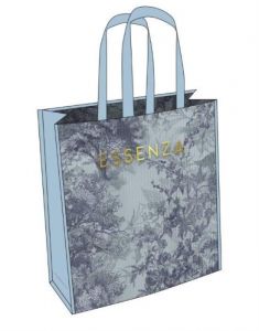 ESSENZA Aurelie Ijsblauw Shopper bag