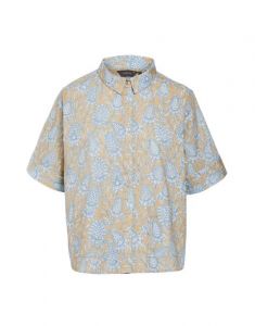 ESSENZA Bob Fela Sahara Sun Pyjamashirt korte mouw M