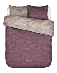 ESSENZA Camille Plum wine Dekbedovertrekset 240 x 220 cm