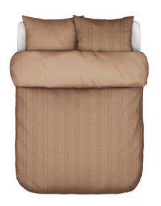 Marc O'Polo Camo Toffee Brown Dekbedovertrekset 240 x 220 cm